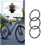 6pcs Vélo Volant Rondelle Entretoise Cassette Casque Joint Vélo Pédalier Essieu Rondelle Joint pour VTT Vélo de Route 1mm 1.5mm 