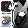 2pcs Clé Torx à Double Extrémité 8-22mm et 3-17mm Outils de Réparation Universels Multifonctionnels de Clé à Anneau à Tension Au
