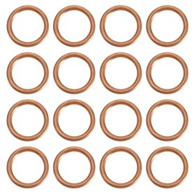 20pcs Entretoises de Vis Vidange d'huile pour Voiture Empêche Les Fuites d'huile Remplacement 16mm de Diamètre Intérieur N013845