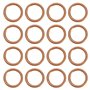 20pcs Entretoises de Vis Vidange d'huile pour Voiture Empêche Les Fuites d'huile Remplacement 16mm de Diamètre Intérieur N013845