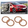 20pcs Entretoises de Vis Vidange d'huile pour Voiture Empêche Les Fuites d'huile Remplacement 16mm de Diamètre Intérieur N013845