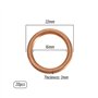 20pcs Entretoises de Vis Vidange d'huile pour Voiture Empêche Les Fuites d'huile Remplacement 16mm de Diamètre Intérieur N013845