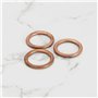 20pcs Entretoises de Vis Vidange d'huile pour Voiture Empêche Les Fuites d'huile Remplacement 16mm de Diamètre Intérieur N013845