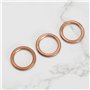20pcs Entretoises de Vis Vidange d'huile pour Voiture Empêche Les Fuites d'huile Remplacement 16mm de Diamètre Intérieur N013845