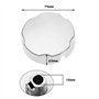 OTOTEC Bouton de Commande Baignoire Escamotable Bouton Rotatif de Vidange Baignoire Bouton de Couvercle Trop-Plein Bouton de Bou