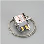 Thermostat de Réfrigérateur à 2 Broches Contrôleur de Température pour Réfrigérateur-congélateur Régulateur de Température Compa