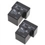 OTOTEC 2 pièces 832A-1A-F-S 12VDC 30A Relais de puissance à 4 broches Circuits SPST à usage général PCB pour le contrôle MCU