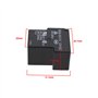 OTOTEC 2 pièces 832A-1A-F-S 12VDC 30A Relais de puissance à 4 broches Circuits SPST à usage général PCB pour le contrôle MCU, le