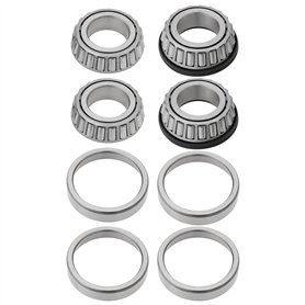 OTOTEC 1 Jeu de Roulements de Remorque Pièce de Rechange L44643 L44610 L44600LA Convient Aux Remorques Roulements à Rouleaux Con