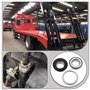OTOTEC 1 Jeu de Roulements de Remorque Pièce de Rechange L44643 L44610 L44600LA Convient Aux Remorques Roulements à Rouleaux Con