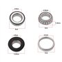 OTOTEC 1 Jeu de Roulements de Remorque Pièce de Rechange L44643 L44610 L44600LA Convient Aux Remorques Roulements à Rouleaux Con