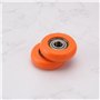 OTOTEC Lot de 2PCS Roues de Siège pour Rameur Diamètre Extérieur 36 Mm Largeur 10 Mm Diamètre Intérieur 8 Mm Roue à Rouleaux en 