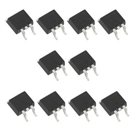 OTOTEC Lot de 10 transistors TO-263 canal N GB10NC60HD GB10NC60KD STGB10NC60HD 600 V 10 A D2PAK compatible avec Miele ELP-265 EL
