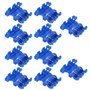 OTOTEC Lot de 10pcs Porte-fusibles à Lame Standard en Ligne Auto-dénudants pour Voiture Pièce de Rechange 32V 20A pour Fusibles