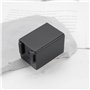OTOTEC Relais électronique de clignotant 12 V à 3 broches avec dossier amovible en métal et indicateur LED, puissance maximale 1