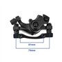 OTOTEC 1 Paire de Freins à Disque Mécaniques pour Vélo étriers Avant F160/R140 étriers Arrière F180/R160 pour Vélos de Montagne 