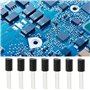 OTOTEC Kit de 10 Paires de Transistors PNP en Silicium à 3 Broches 2SB647AC 2SD667AC B647A D667A Composants électriques Transist