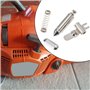 OTOTEC 2 Pièces Kit de Réparation de Diaphragme de Carburateur pour Tronçonneuse Remplace Le RB-122 Compatible avec Husqvarna 34