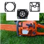 OTOTEC 2 Pièces Kit de Réparation de Diaphragme de Carburateur pour Tronçonneuse Remplace Le RB-122 Compatible avec Husqvarna 34