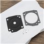 OTOTEC 2 Pièces Kit de Réparation de Diaphragme de Carburateur pour Tronçonneuse Remplace Le RB-122 Compatible avec Husqvarna 34