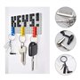 EMSea 2pcs Coiffeur Sèche-Cheveux Ciseaux Peigne Pendentif à Breloque Porte-clés 3 en 1 Conception pour Coiffeur Salon Propriéta