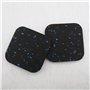 EMSea 6pcs 10cm Tapis de Roulant Absorbant Chocs en Caoutchouc Coussin de Sol Équipement Fitness Gym