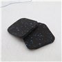 EMSea 6pcs 10cm Tapis de Roulant Absorbant Chocs en Caoutchouc Coussin de Sol Équipement Fitness Gym