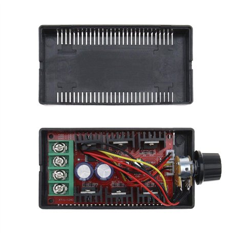 EMSea 1 régulateur de vitesse de moteur PWM DC 9-50 V 40 A 2000 W avec boîtier pour variateur d'ampoule