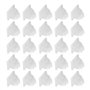 EMSea 50Pcs Oeillets de Vis Véhicule Insérer des écrous Expansibles Clip de Fixation en Plastique 10mm Trou pour Plupart des Voi