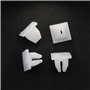 EMSea 50Pcs Oeillets de Vis Véhicule Insérer des écrous Expansibles Clip de Fixation en Plastique 10mm Trou pour Plupart des Voi