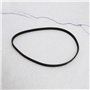 EMSea Courroie de transmission 4PJ 610 7233190017 en caoutchouc noir compatible avec scie à ruban Metabo/Electra Beckum BAS 315 