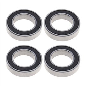 EMSea MR18307-2RS Lot de 4 roulements de moyeu de Roue de vélo 18 x 30 x 7 mm en Acier 18307-LBLU