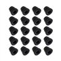 EMSea Lot de 20 bouchons à vis en caoutchouc pour purgeur de frein - 6 mm - Noir