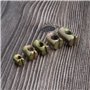 EMSea 50pcs Boulons de Baril Écrous Fendus Attaches pour Lit Bébé Table de Bureau Fixation de Meubles M5x8x10mm M6x10x12.5mm M6x