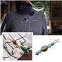 EMSea Femmes Broche Pins Vintage Broches Perlées Chandail Châle Clips Alliage pour Pull Chemises Robe Chapeau Écharpe Sac Femmes