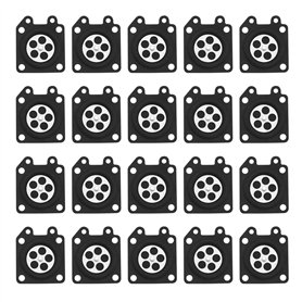 EMSea 20pcs Diaphragme de Joint de Carburateur 95-526-8 95-526-9 95-526 Compatible avec Walbro WTA WY WA WT Série Pièces de Mote