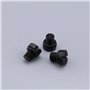 EMSea 5pcs Bouchon à Vis d'évent Remplacement 17111712788 Compatible avec Série 3 E30 E36 E46 E90 E91 Vis de Purge du Réservoir 