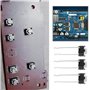EMSea 50pcs Micro Bouton Poussoir Momentané Remplacement Momentané Tactile Tact Bouton Poussoir Accessoires pour Planches à Pain