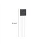 EMSea 200pcs BC547 TO-92 NPN Transistor 0.1A 45V pour Projet de Bricolage Électronique Panneau Solaire Chargeur Circuit Développ