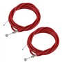 EMSea 2pcs Câble de Ligne de Frein Remplacement Compatible avec Xiaomi Mijia M365/Pro Accessoires de Scooter Électrique pour VTT
