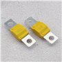 EMSea Lot de 2 porte-fusibles Midi et 2 fusibles Midi 60 A pour voitures, camions, véhicules de construction, machines agricoles