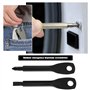 EMSea 4pcs Porte-clés Portable Tournevis en Acier Inoxydable Multi-fonction Porte-clés Tournevis Mini Tournevis Ensemble d'outil