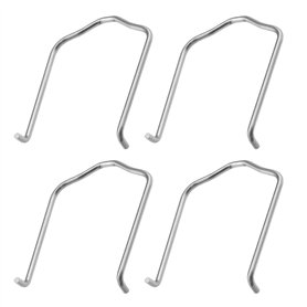EMSea 4pcs Voiture Radiateur Eau Tuyau Bride Retenue Ressort Clips 1J0121142 en Acier Inoxydable Intercooler Tuyau Retenue Clips