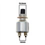 EMSea Interrupteur de Démarrage de Voiture Interrupteur de Démarrage à Bouton-Poussoir Bouton de Réinitialisation Automatique Ac
