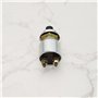 EMSea Interrupteur de Démarrage de Voiture Interrupteur de Démarrage à Bouton-Poussoir Bouton de Réinitialisation Automatique Ac