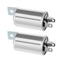 EMSea Relais Clignotants à 3 Broches pour Voiture Unité de Relais en Aluminium 12V 20A 47W Puissance Maximale pour Accessoires d