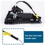 EMSea Câble de déverrouillage de Porte de Voiture 4H0837099B Compatible avec A1 A4 A5 A6 A7 A8 TT RS4 RS5
