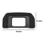 EMSea Lot de 4 lunettes de visée DK-28 pour appareil photo - En ABS - Accessoires compatibles avec appareil photo Nikon D7500 - 