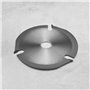 EMSea 2pcs TCT Disque de Lame de Scie Circulaire à Bois 125mm 22.23mm Alésage Arbre 3T Lame de Scie pour Meuleuse d'angle Sculpt