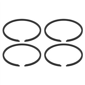 EMSea 4pcs Jeu de Segments de Piston Compatible avec FS160 Accessoires de Cylindre Scie à Chaîne Tondeuse à Gazon Avion Agricole